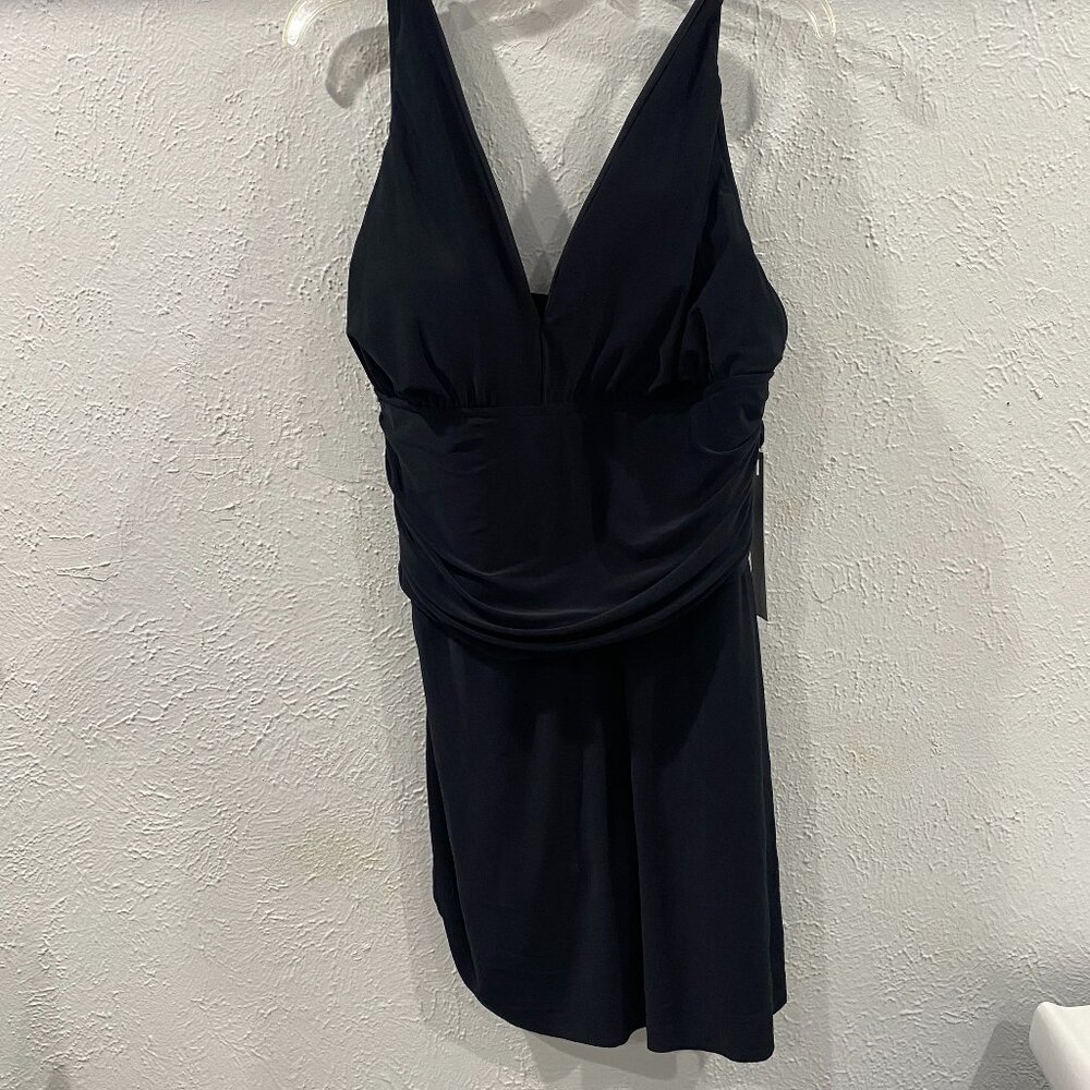 MagicSuit, NWT, Celine Black one piece swimsuit, women's size 20W. - Picture 2 of 10